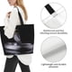 thumbnail image 3 of Balery Black Cobra Snake Bolsa Tote Estilo Estético con Cremalleras, Bolsa de Hombro, Bolsa de Compras Grande y Plegable, 3 of 8