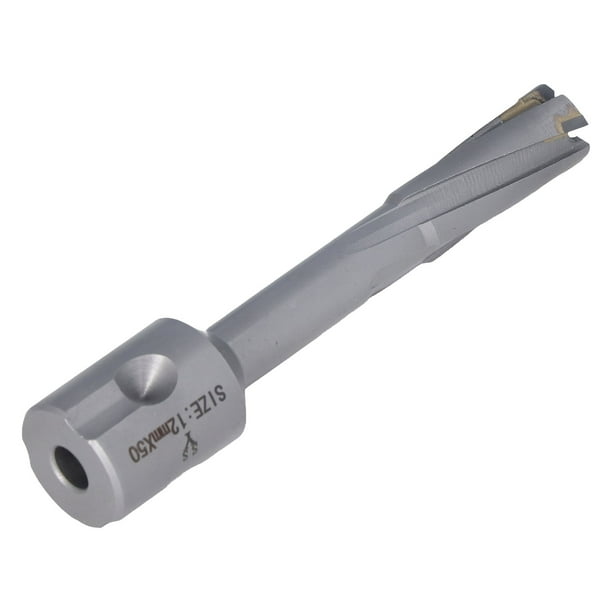 Annular Core Drill Bit 50mm Depth Efficient Precise Cutting 40CR Carbide Hollow Core Drill Bit 12mm 0.47in