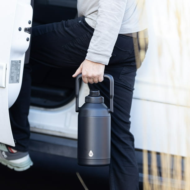 NOśWEA touch_bottle TAL Stainless Steel 2-in-1 Straw and Chug Water Bottle with Push