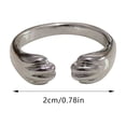 thumbnail image 3 of Product Category Rings - Stylish Stainless Steel Ring with Light Weight Craft for Everyday Wear Lovable Classic Design, 3 of 8