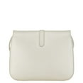thumbnail image 3 of Pre-Owned CELINE Medium Taboo Shoulder Bag White Leather Women's (Good), 3 of 12