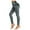 Grey, variant on Women's Leggings Ladies Fashion Rose Printed Denim Sports Comfortable Yoga Pants Black L