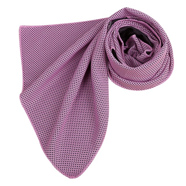 Advancent Toalla de hielo refrescante para golpes de calor, toallas de secado rápido, paño frío multicolor para exteriores, fútbol, baloncesto, Uniforme atlético rosa Advancent OD0294-04