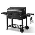 thumbnail image 2 of UBesGoo Charcoal Grill Portable BBQ Grill Smoker Large Cooking Surfaces BBQ Pit Outdoor for Camping, Black, 2 of 8