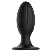 Butt Plug Trainer for Comfortable Long-Term Wear, Silicone Anal Plugs Training Prostate Sex Toys for Beginners Advanced Users 1.3"(M)