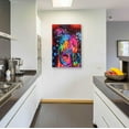 thumbnail image 4 of Epic Art 'Young Bull 120610' by Dean Russo, Acrylic Glass Wall Art, 24"x36", 4 of 8