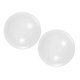thumbnail image 3 of 2 piezas de cubiertas de luz de techo de montaje empotrado, cubiertas de luces colgantes de repuesto de pantalla de seta de plástico para lámparas de araña, accesorios de iluminación de techo, 3 of 5