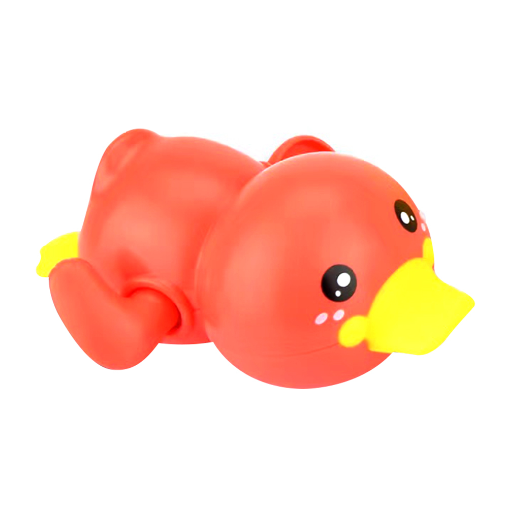 VeliToy Cute Duck Shower Toy for Baby Cartoon Clockwork Animal Summer