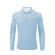 thumbnail image 4 of Blusa y camisa de manga larga con cuello vuelto para hombre, informal, de manga larga, con cremallera y solapa a rayas, blusa de manga larga con cuello vuelto, blusa de poliéster para hombre, 4 of 9