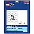 thumbnail image 3 of Avery Matte White Oval Labels with Sure Feed, 1.5" x 2.5", 1,800 Matte White Printable Labels, 3 of 4