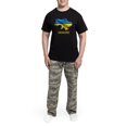thumbnail image 5 of CafePress - Cool Ukraine Flag Ukrainian Pride Native H Pajamas - Men's Dark Loose Fit Cotton Pajama Set, 5 of 7