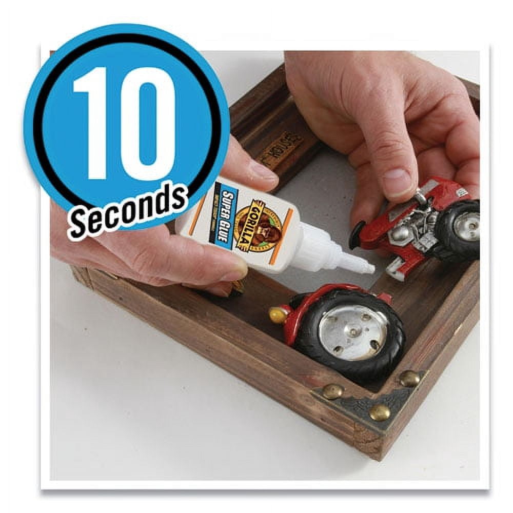 Super Glue, 0.53 Oz, Dries Clear | Bundle of 5 Each