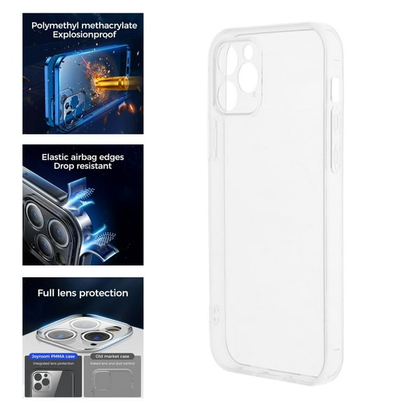 Funda a prueba de golpes perfecl con protector de pantalla templado Para iPhone12 Pro Max