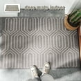 thumbnail image 2 of AMERTEER Rubber Mat Non Slip Door Mats Indoor Outdoor Rugs Washable Large Rug Entrance grey 50*80, 2 of 11