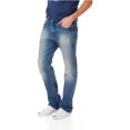 thumbnail image 3 of Aeropostale Driggs Slim Denim Boot Cut Jeans para Hombre, Azul, 36W x 32L Aeropostale Corte de bota, 3 of 3