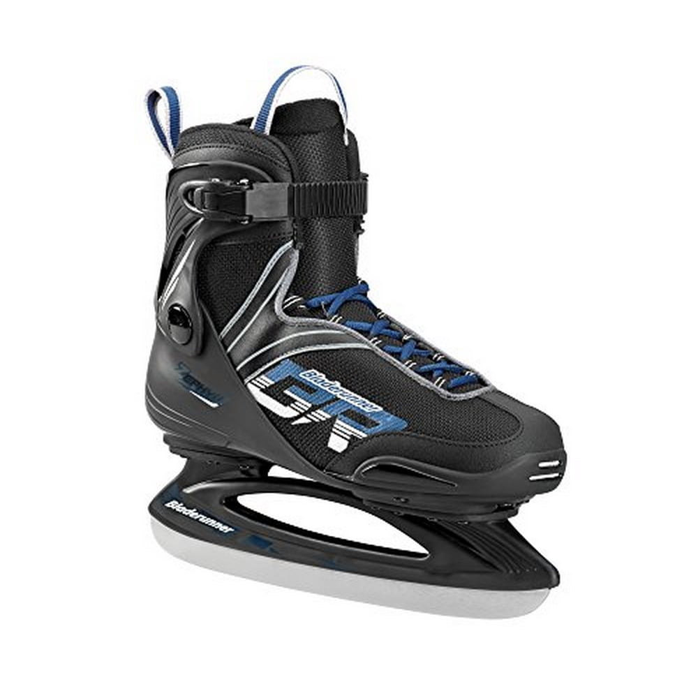 Bladerunner Mens Zephyr Ice Skate Ice Skates, Adult, Black/Light Blue