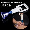 thumbnail image 3 of 12pcs/set Chinese Health Care Medical Vacuum Body Cupping Therapy Cups, 3 of 5