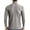 Gray, variant on Fesfesfes Sweater for Men Solid Ribbed Slim Fit Knitted Pullover Turtleneck Sweater Base Shirt Sale Items
