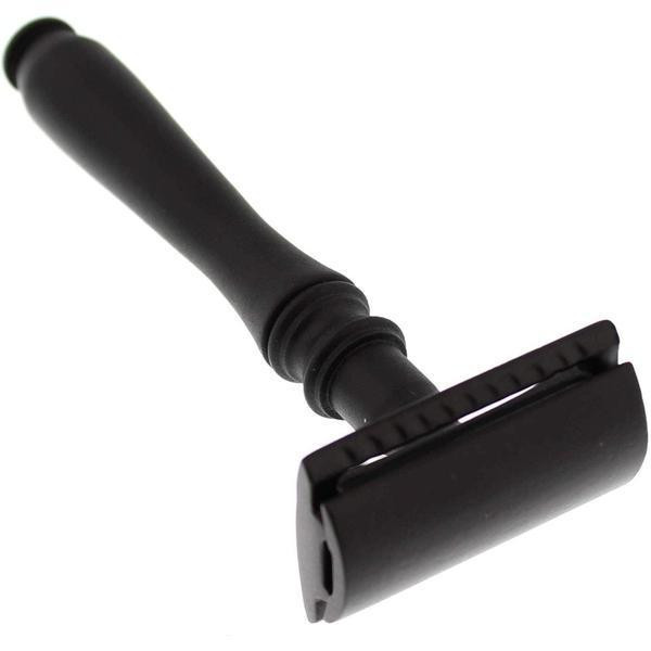 WCS Midnight Collection Razor 77B, Black Stainless Steel-Open Comb