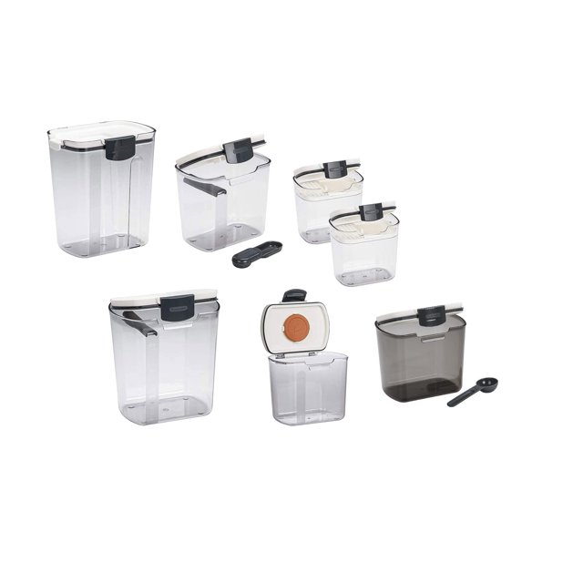 Juego de recipientes de almacenamiento Progressive ProKeeper Baker's de 7 piezas