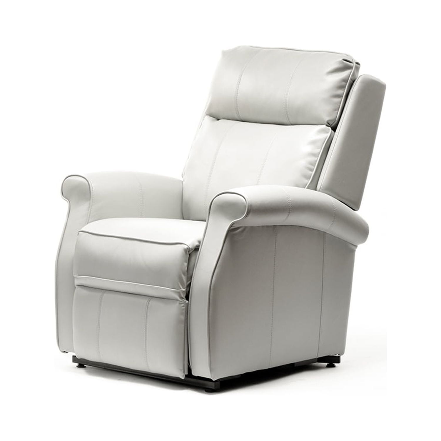 Kepooman Traditional Leather Lift Chair, Leather Upholstered Lift Chair with Soft Upholstery and Solid Base for Seniors, Modern Power Recliner Single Sofa with High Back for Living Room Bedroom, Gray Kepooman Traditional Leather Lift Chair, Leather Upholstered Lift Chair with Soft Upholstery and Solid Base for Seniors, Modern Power Recliner Single Sofa with High Back for Living Room Bedroom, Gray
