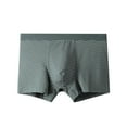 thumbnail image 2 of Jamicy Mens Underwear Briefs Gift for Men Men Underwear Boxer Briefs Soft Comfortable Breathable Underwear Boxer Briefs Elastic High Waist Daily Basic Trunks, 2 of 3