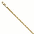 thumbnail image 1 of Leslie's 10K 2.75mm Diamond-Cut Rope Chain (Weight: 12.18 Grams, Length: 20 Inches), 1 of 4