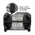 thumbnail image 2 of Yiaed Silver Glitter Print Travel Luggage Cover Suitcase Protector Fits 18-32 Inch Luggage Wheel Covers Patterned Elastic Luggage Anti-scratch（No luggage）-, 2 of 5
