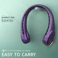 thumbnail image 4 of FrSara 3-Speed Portable Rechargeable Neck Fan, 4 of 6