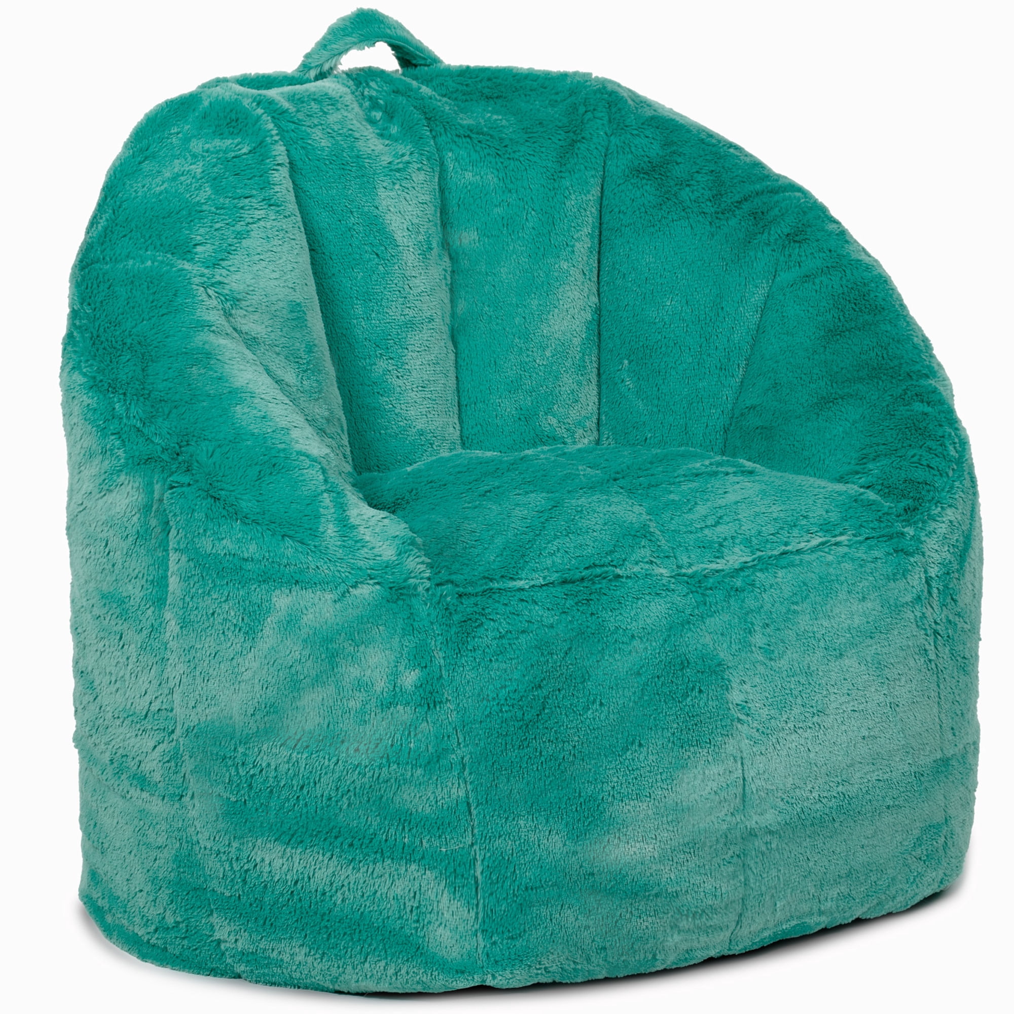 Big Joe Joey Bean Bag Chair for Kids/Teens, 2.5 ft Plush Lounge Chair, Soft & Lightweight, Sea Green