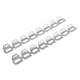 thumbnail image 3 of Cubierta antiescaldado del protector térmico del tubo del silenciador de escape apta para R1200GS F800GS F700GS F650GS (plata), 3 of 8