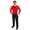 Red, variant on Bioworld Star Trek Men's Red Union Suit Small Male