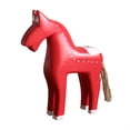 thumbnail image 2 of Wooden Rocking Horse Decorative Ornament With Hemps Rope, 2 of 6