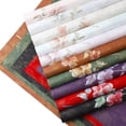 thumbnail image 2 of Xiao Hua Regalos, flores, papel de embalaje para cajas de regalo, papel de embalaje con flores en relieve tridimensional impermeable (verde oscuro), 2 of 4