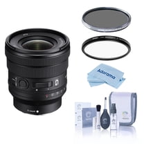 Sony FE PZ 16-35mm f/4 G Lens for Sony E, Bundle with Tiffen 72mm UV and CPL Filters
