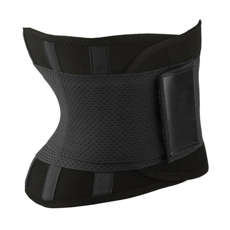  ChongErfei Waist Trainer Belt for Women & Man - Waist Trimmer Weight  Loss Ab Belt - Slimming Body Shaper(Black,Small) : Sports & Outdoors