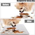 thumbnail image 4 of Absorbent Dog Bowl Mat, 12"x20" Boho Dog Food Mat, Cat Food Mat for Protect Floors, Waterproof Cute Pet Food Mat with Non-Slip Rubber, Pet Feeding Mat, 4 of 6