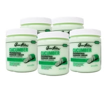 Queen Helene Professional Massage Cream, Cucumber, Soothes and Moisturizes, 15 Oz - 5 Pack