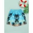 thumbnail image 4 of hirigin New Baby Boy Shorts Summer Toddler Kids Fashion Drawstring Maple Leaves Print Soft Swimming Panties Beach Holiday Shorts, 4 of 7