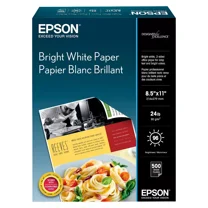 Bright White Printer Paper