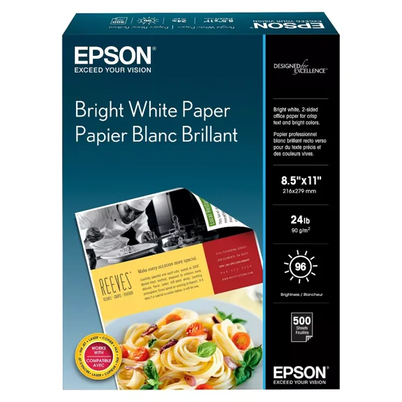 Bright White Printer Paper