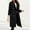 Black jacket for women, variant on Usmixi 2025 Winter Womens Wool Jacket Trench Overcoat for Women Button Down Plus Size Lapel Long Woolen Coat Casual Solid Long Sleeve Open Front Windbreaker Jacket Up to 65% off