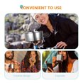 thumbnail image 4 of 1 Set of Outdoor Camping Cookware Portable Cookware Kit Stainless Steel Cookware Kit, 4 of 9