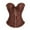 Coffee_002, variant on BYHONG Ladies' Fashionable Casual Comfortable Shapewear Fashionable Style Strapless Jacquard Shapewear Black_007 XXL