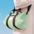thumbnail image 6 of Mesh Wet Dry Separation Duffle Bag Adjustable Shoulder Strap Large Capacity Beach Pool Travel Handbag Multi Solid Color Options, 6 of 6
