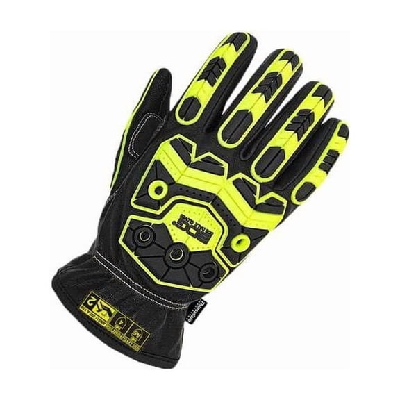 Bdg Cut-Resistant Leather Gloves, Cut Level A5 ,M 1 PR 20-9-10750-M