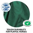 thumbnail image 5 of STORM SHIELD Extreme Euro Medium Turnout Horse Blankets | Color Green | Size 72, 5 of 9