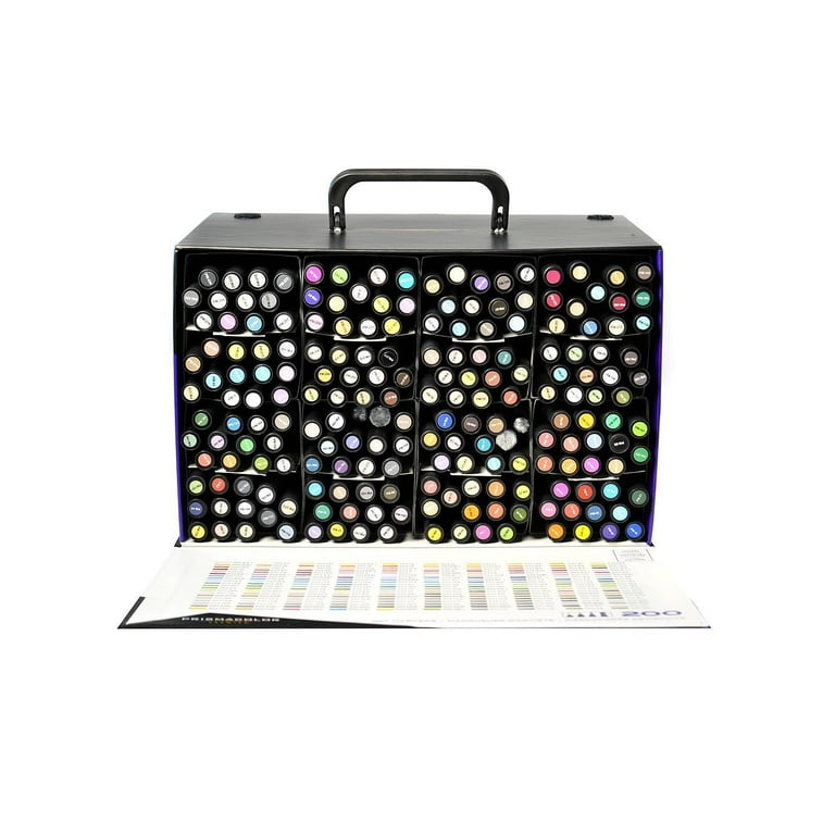 Prismacolor Premier Double-Ended Art Marker Set, Chisel/Fine, 200