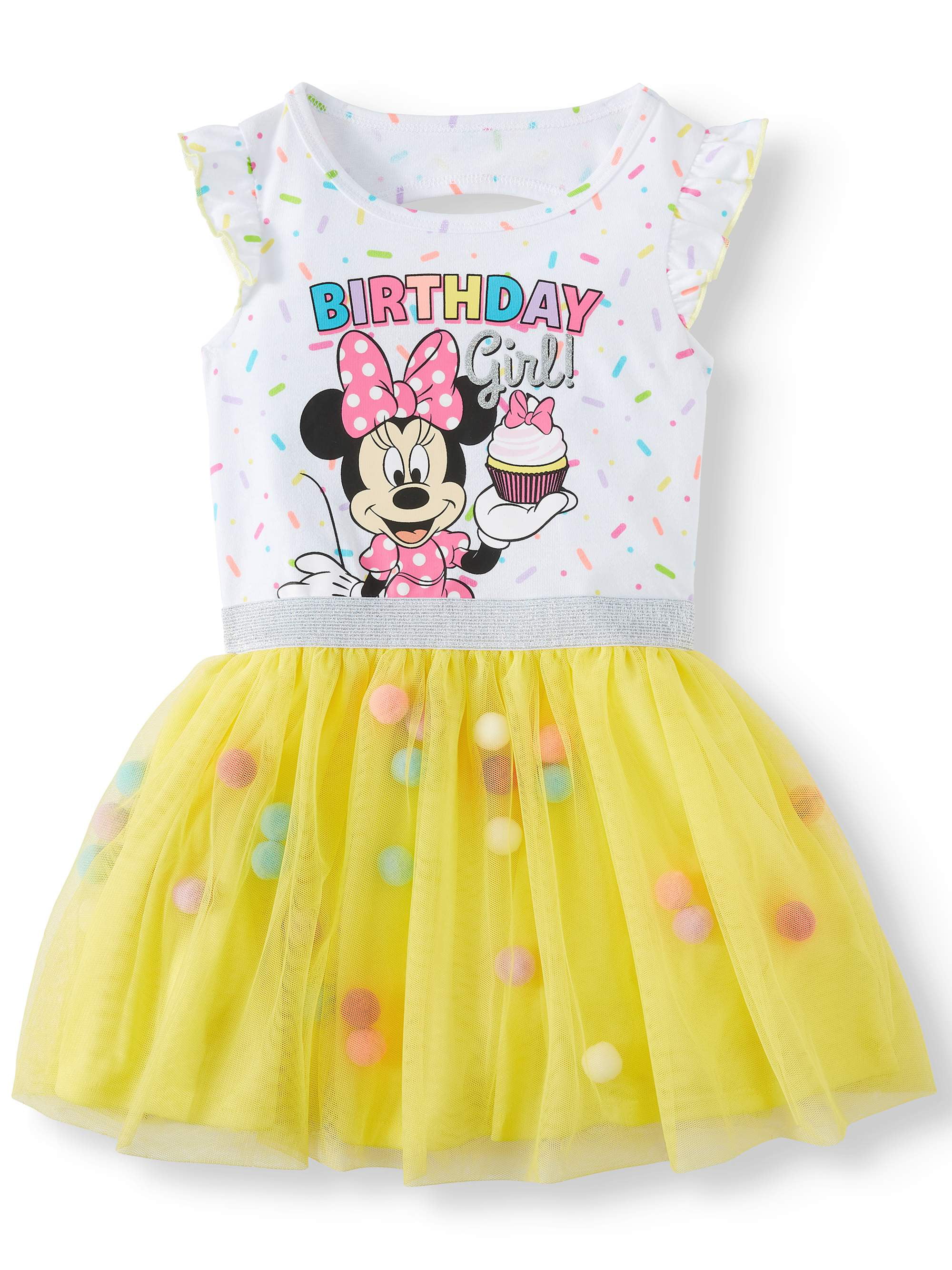 Minnie Mouse Birthday Girl Tutu Dress 