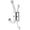 Polished Chrome, variant on khtumeware 5 Pack Double Prong Decorative Modern Traditional Wall Hook | Polished Chrome Hook for Coats, Hats, Backpacks, Bags | Hooks for Bathroom, Bedroom, Closet, Entryway, Laundry Room, Office